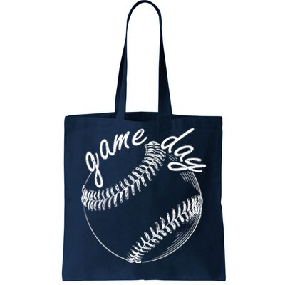 Game Day Baseball Fan Tote Bag