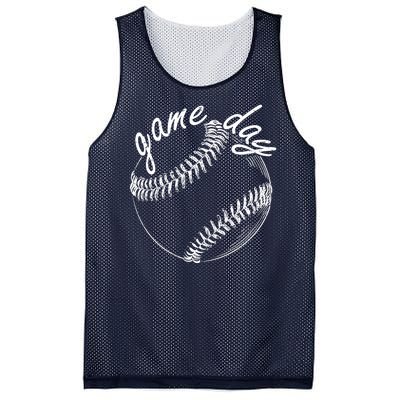 Game Day Baseball Fan Mesh Reversible Basketball Jersey Tank