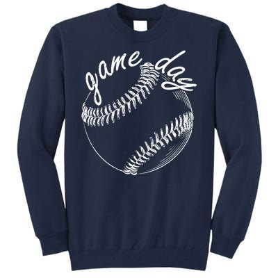 Game Day Baseball Fan Tall Sweatshirt