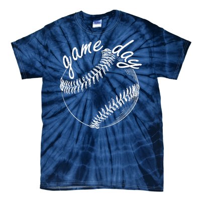 Game Day Baseball Fan Tie-Dye T-Shirt