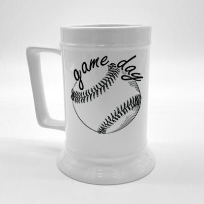 Game Day Baseball Fan Beer Stein