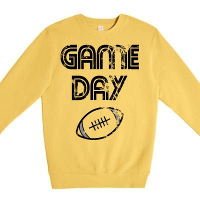 Game Day Football Premium Crewneck Sweatshirt