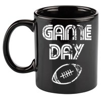 Game Day Football 11oz C Handle Ceramic Mug