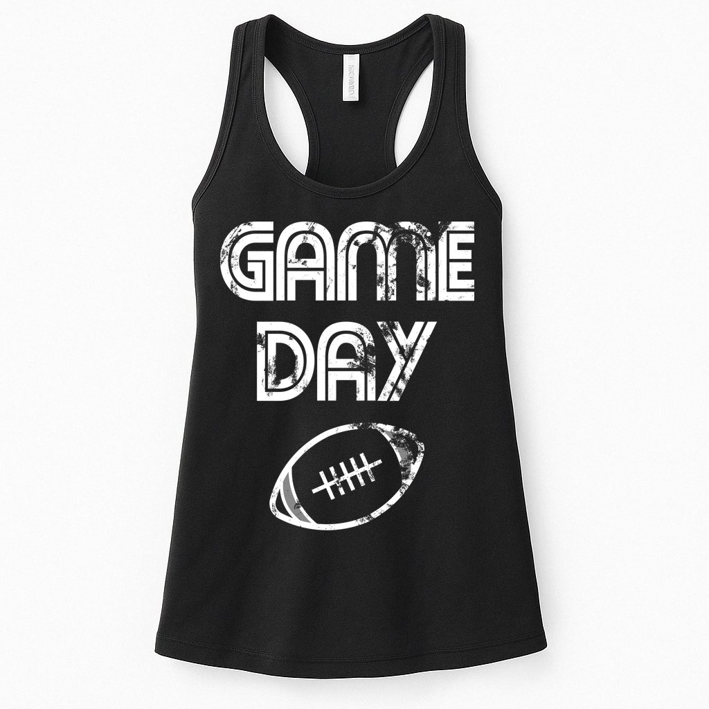 Game Day Football Womens Tank Top