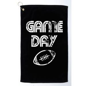 Game Day Football Platinum Collection Golf Towel