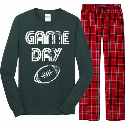 Game Day Football Long Sleeve Pajama Set