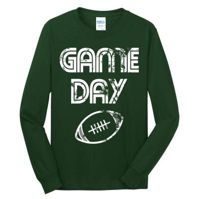 Game Day Football Tall Long Sleeve T-Shirt