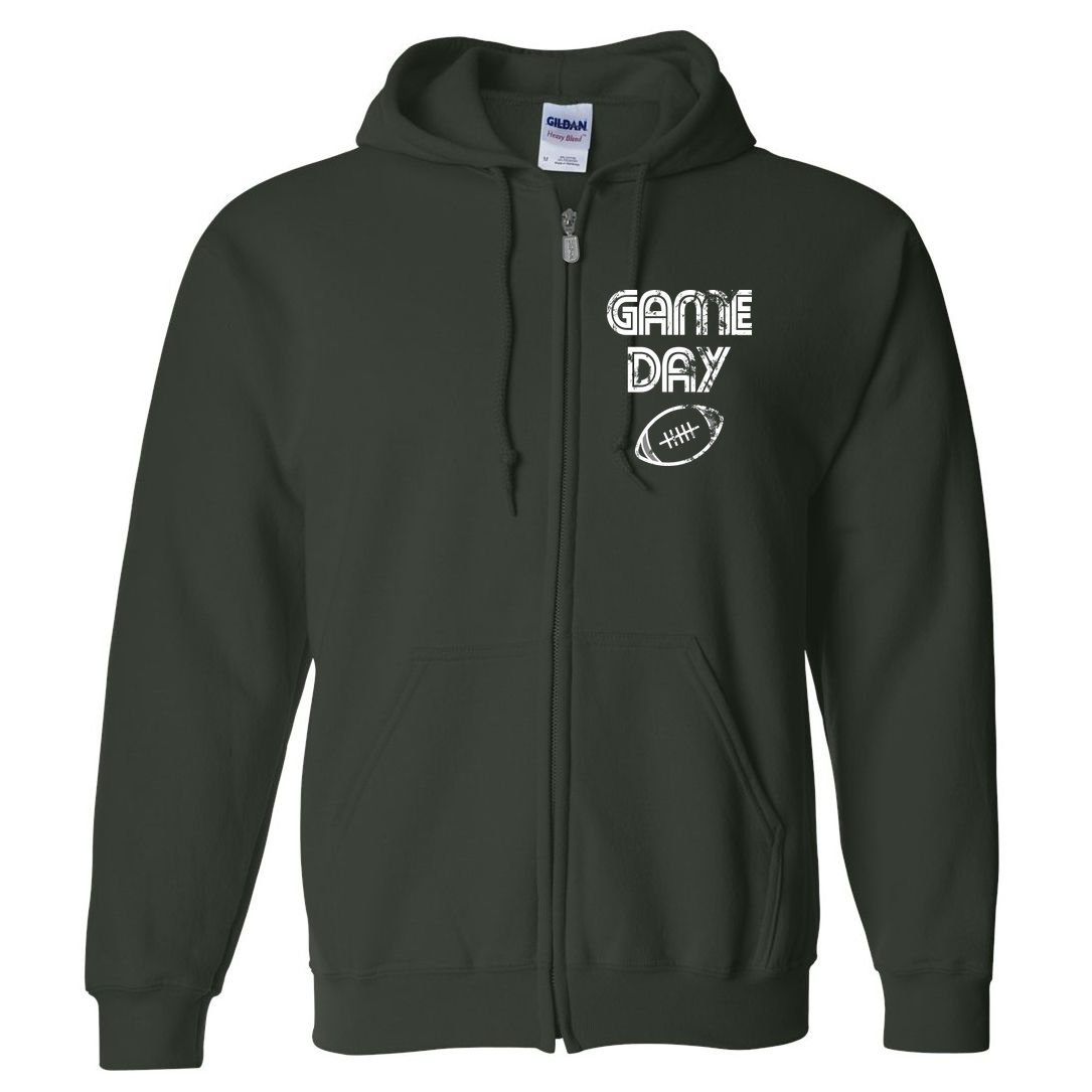 Game Day Football Full Zip Hoodie