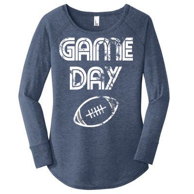 Game Day Football Women's Perfect Tri Tunic Long Sleeve Shirt