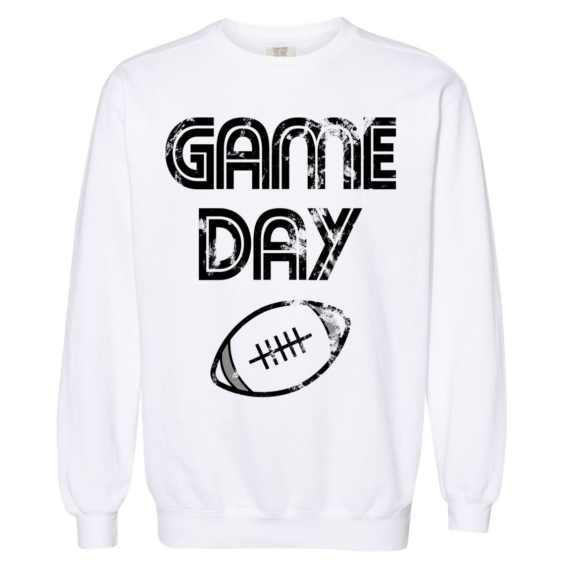 Game Day Football Garment-Dyed Sweatshirt