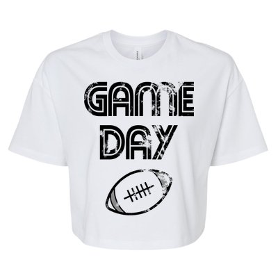 Game Day Football Bella+Canvas Jersey Crop Tee