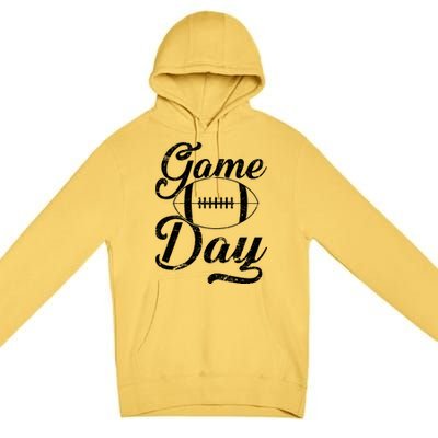 Game Day Football Fan Premium Pullover Hoodie