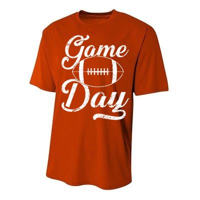 Game Day Football Fan Performance Sprint T-Shirt