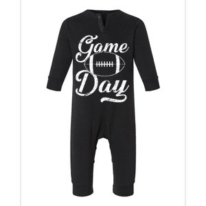 Game Day Football Fan Infant Fleece One Piece