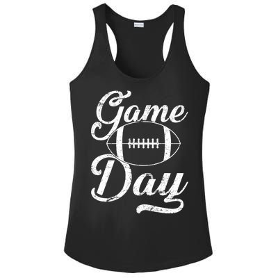 Game Day Football Fan Ladies PosiCharge Competitor Racerback Tank