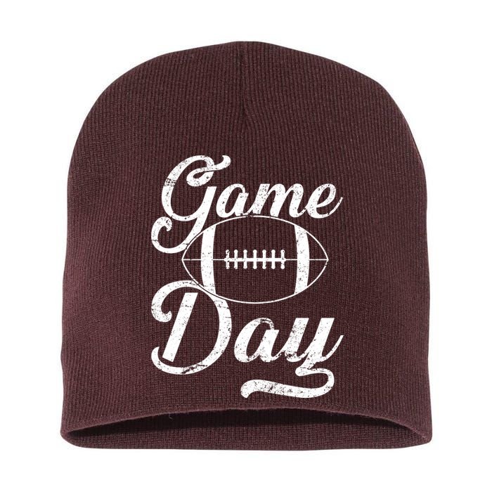 Game Day Football Fan Short Acrylic Beanie