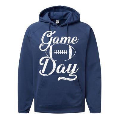 Game Day Football Fan Performance Fleece Hoodie