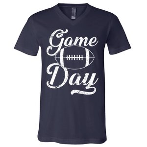 Game Day Football Fan V-Neck T-Shirt