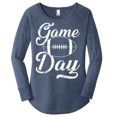 Game Day Football Fan Women's Perfect Tri Tunic Long Sleeve Shirt