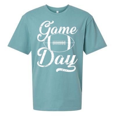 Game Day Football Fan Sueded Cloud Jersey T-Shirt