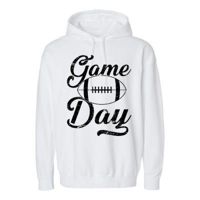 Game Day Football Fan Garment-Dyed Fleece Hoodie