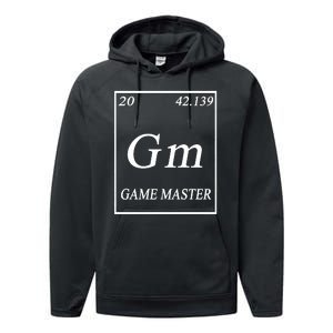 Game Master DnD Periodic Table Performance Fleece Hoodie