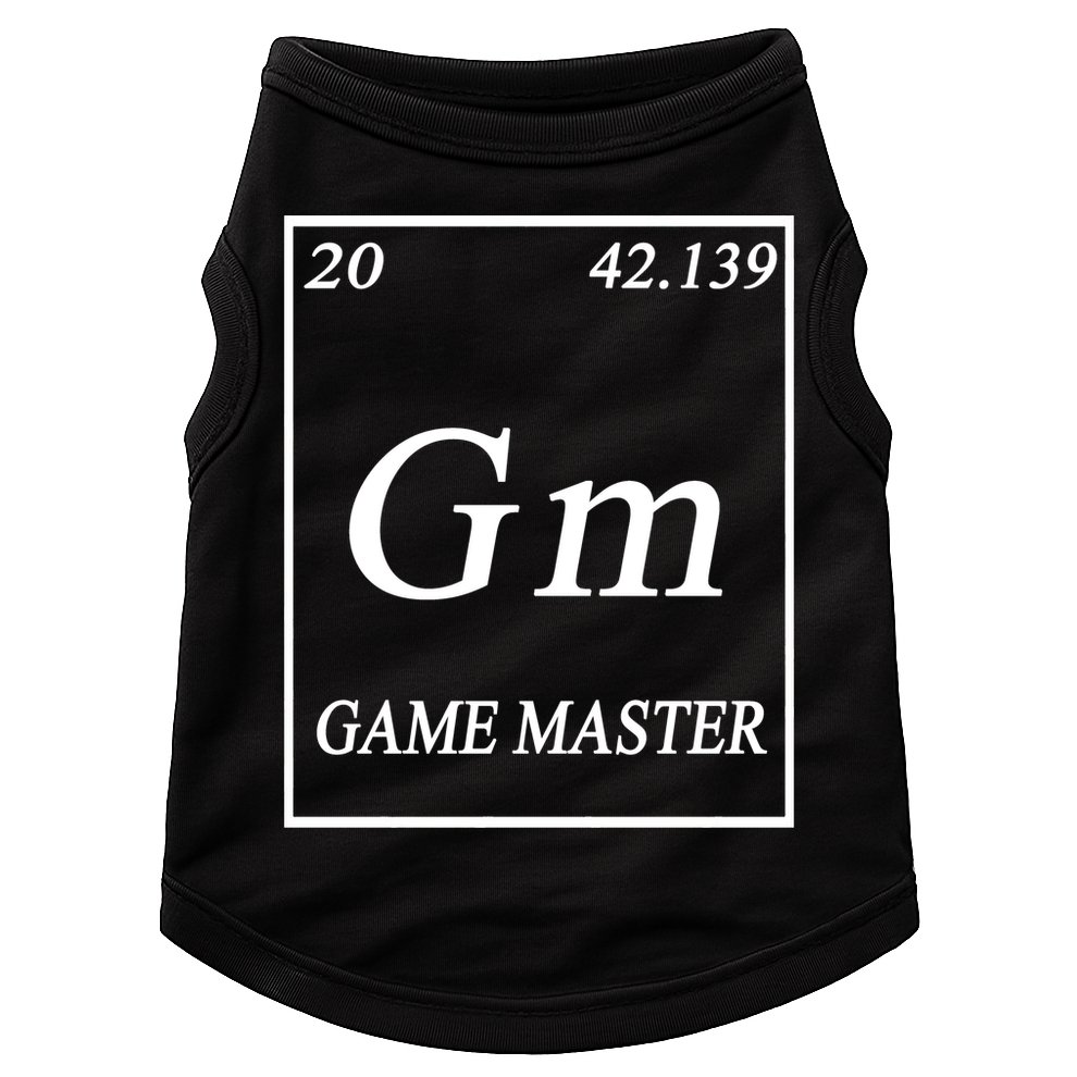 Game Master DnD Periodic Table Doggie Tank