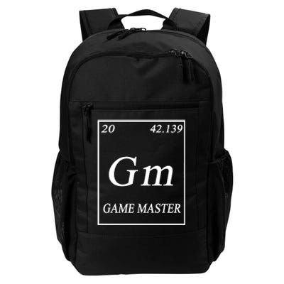 Game Master DnD Periodic Table Daily Commute Backpack