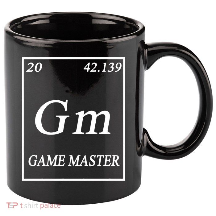 Game Master DnD Periodic Table 11oz C Handle Ceramic Mug