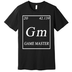 Game Master DnD Periodic Table Premium T-Shirt