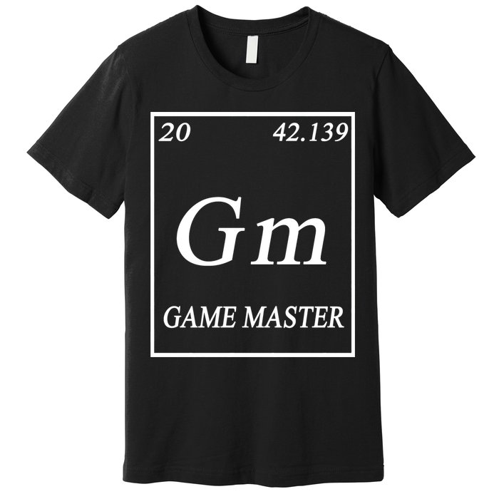 Game Master DnD Periodic Table Premium T-Shirt