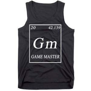 Game Master DnD Periodic Table Tank Top