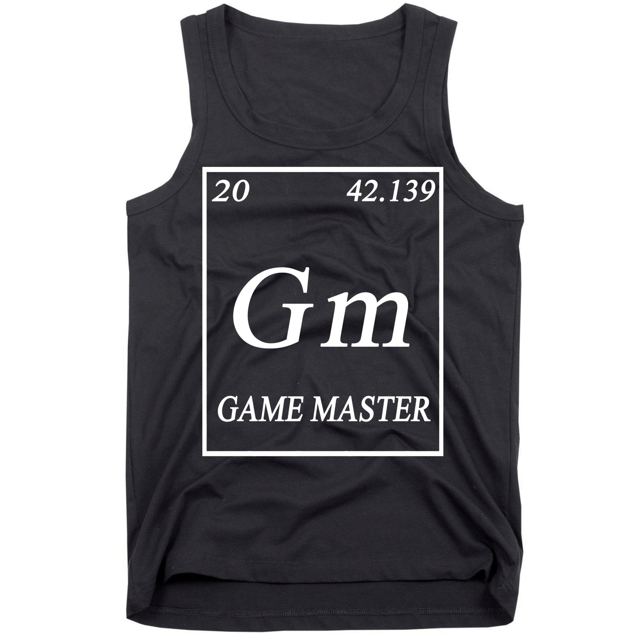 Game Master DnD Periodic Table Tank Top