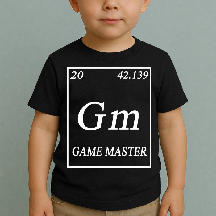 Game Master DnD Periodic Table Toddler T-Shirt
