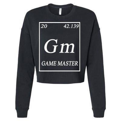 Game Master DnD Periodic Table Cropped Pullover Crew