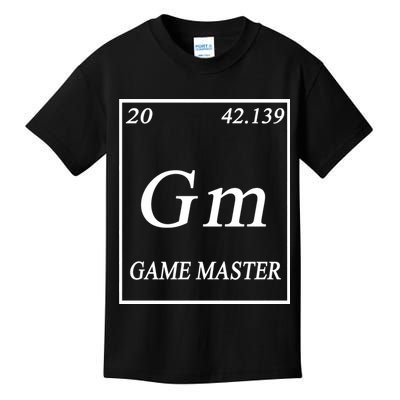 Game Master DnD Periodic Table Kids T-Shirt