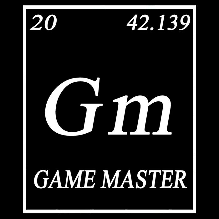 Game Master DnD Periodic Table Kids T-Shirt