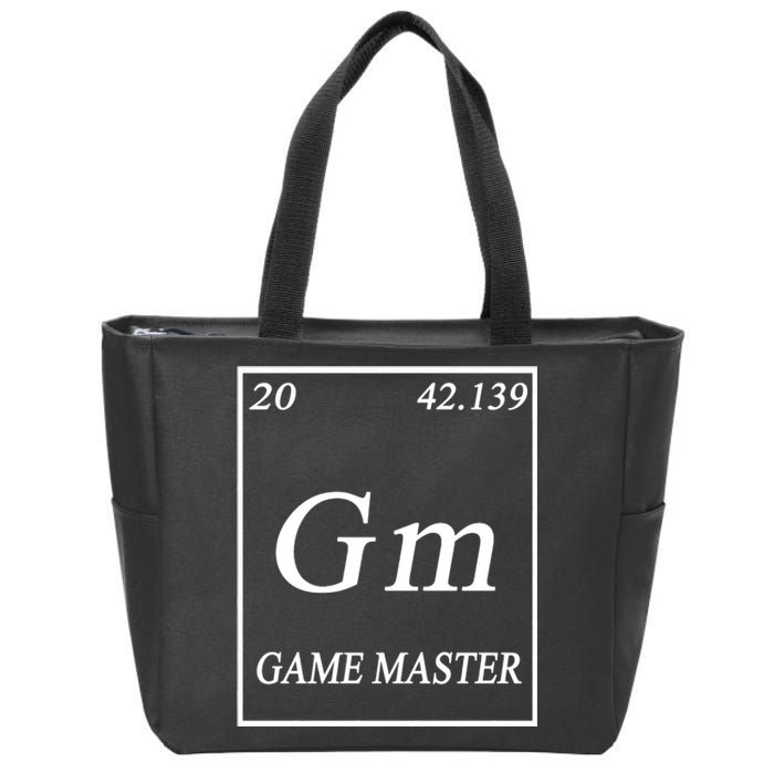 Game Master DnD Periodic Table Zip Tote Bag