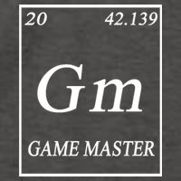Game Master DnD Periodic Table Vector Backpack