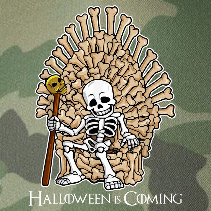 Game of Bones Halloween Is Coming  Legacy Tie Dye Trucker Hat