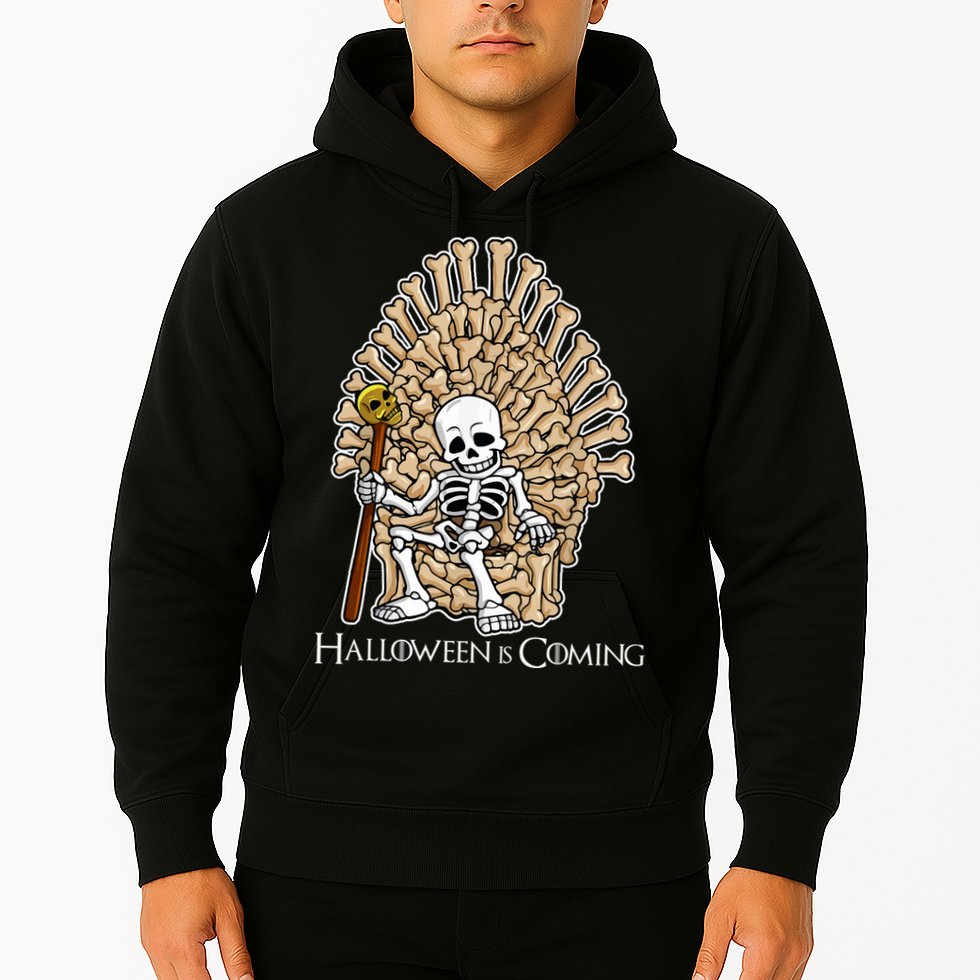 Game of Bones Halloween Is Coming  Hoodie
