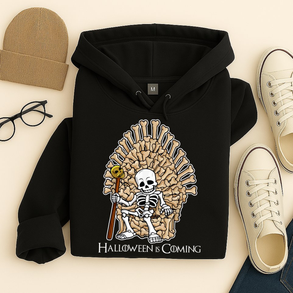 Game of Bones Halloween Is Coming  Hoodie