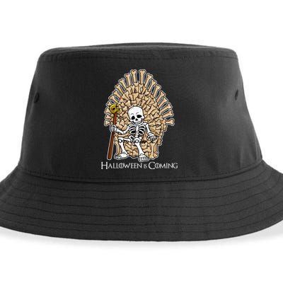 Game of Bones Halloween Is Coming  Sustainable Bucket Hat