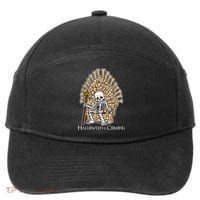 Game of Bones Halloween Is Coming  7-Panel Snapback Hat