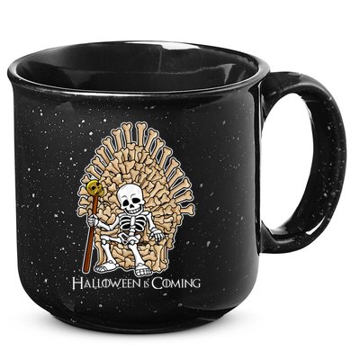 Game of Bones Halloween Is Coming  15oz Campfire Ceramic Mug