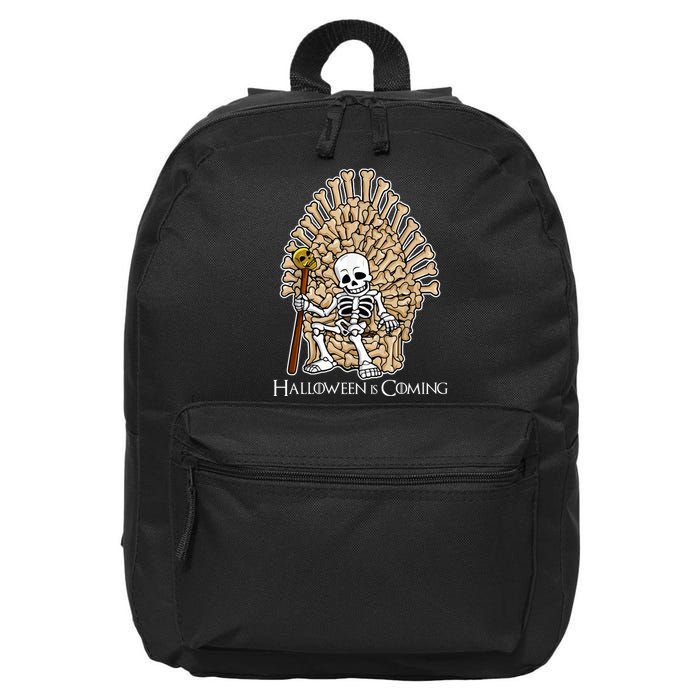 Game of Bones Halloween Is Coming  16 in Basic Backpack