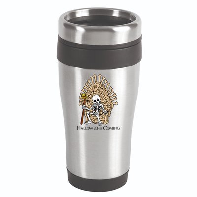 Game of Bones Halloween Is Coming  16oz Travel Tumbler