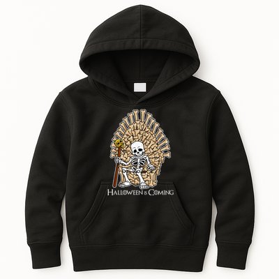 Game of Bones Halloween Is Coming  Kids Hoodie