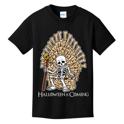 Game of Bones Halloween Is Coming  Kids T-Shirt