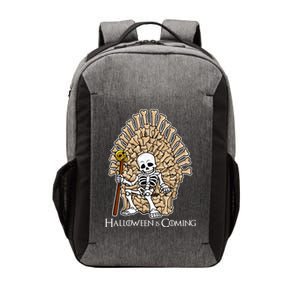 Game of Bones Halloween Is Coming  Vector Backpack